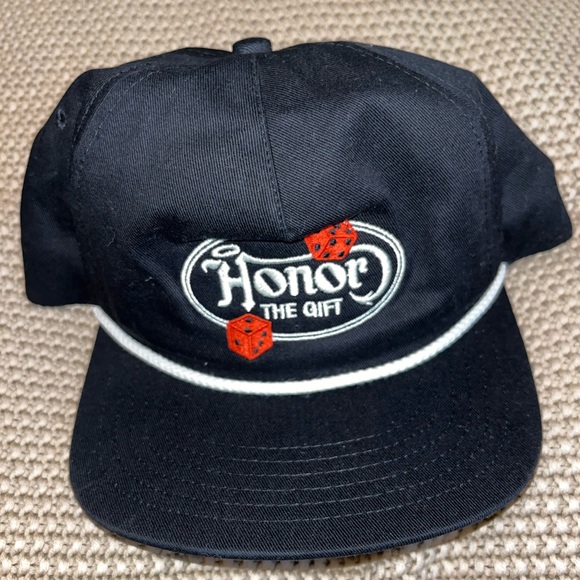 HONOR THE GIFT LUCKY 7 UNSTRUCTURED CAP - BLACK - Picture 3 of 6